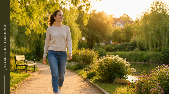 Marche après le repas pour stimuler naturellement la digestion et le confort intestinal - Herboristerie Sensathé Marche après le repas pour stimuler naturellement la digestion et le confort intestinal - Herboristerie Sensathé